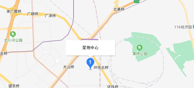 星地中心地图